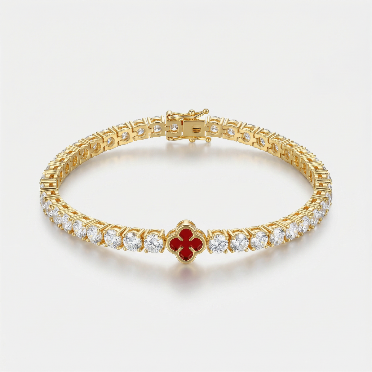 Lucky Clover Shine Bracelet