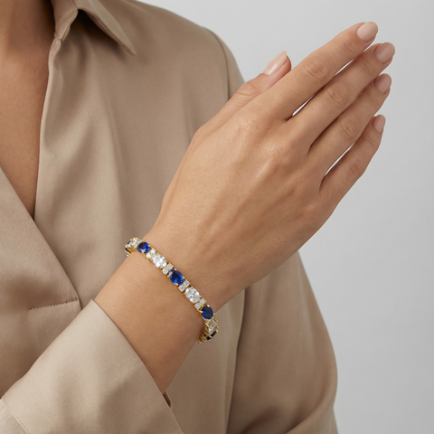 Royal Sapphire Bracelet