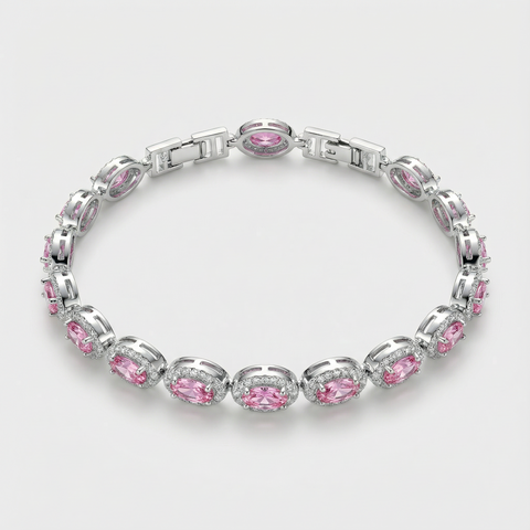 Aura Oval Gem Bracelet