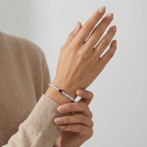 Lucky Clover Shine Bracelet