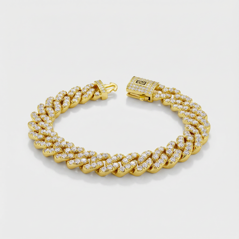 Royal Cuban Ice Bracelet