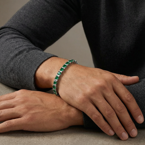 Royal Ice Tennis Bracelet