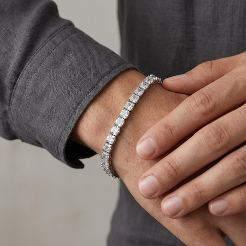 Royal Ice Tennis Bracelet
