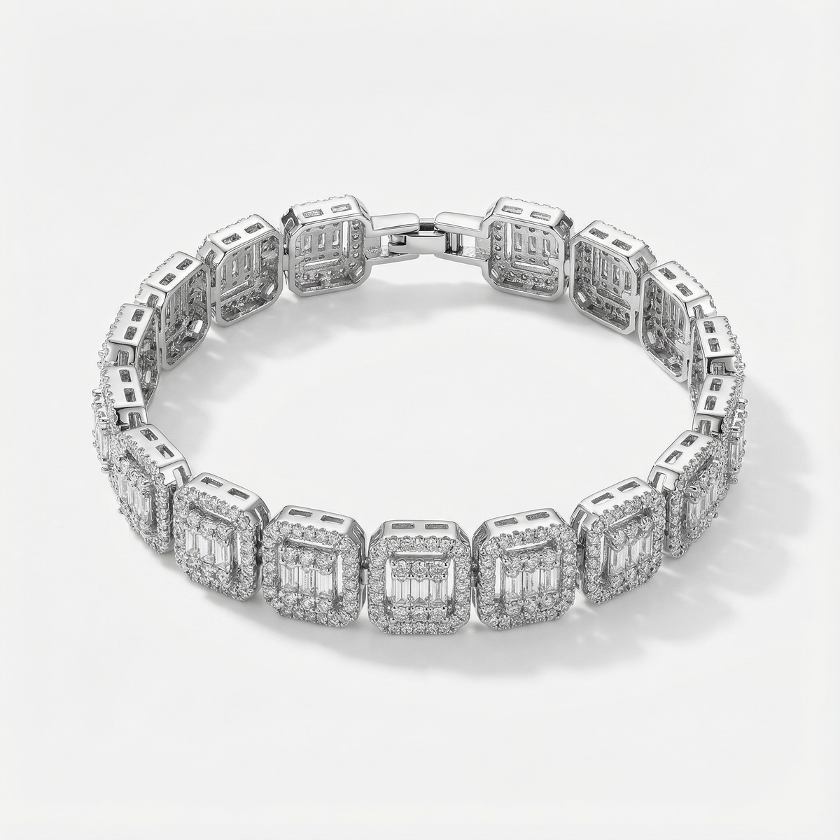 Blockline Iced Link Bracelet