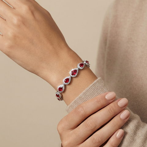 Cascade Gem Bracelet