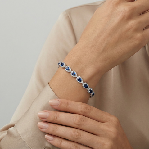 Cascade Gem Bracelet