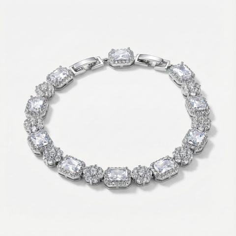 Frostline Cushion Cut Bracelet