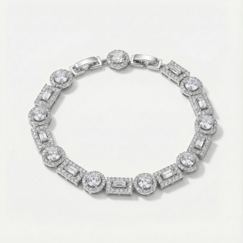 Frostline Cushion Cut Bracelet