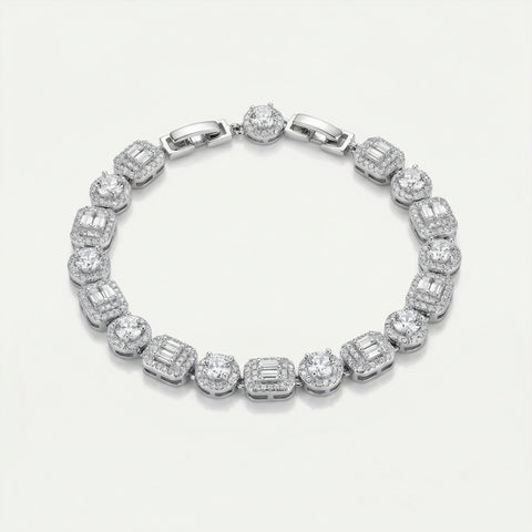 Frostline Cushion Cut Bracelet