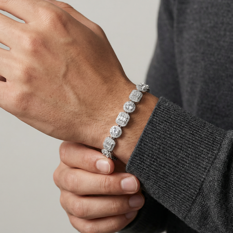 Frostline Cushion Cut Bracelet
