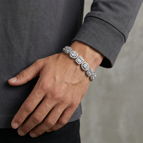 Frostline Cushion Cut Bracelet