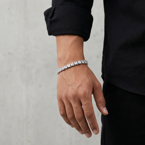 Frostline Cascade Bracelet