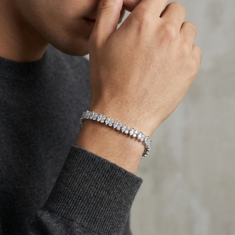 Frostline Cascade Bracelet