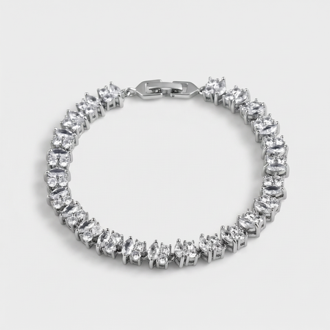 Frostline Cascade Bracelet