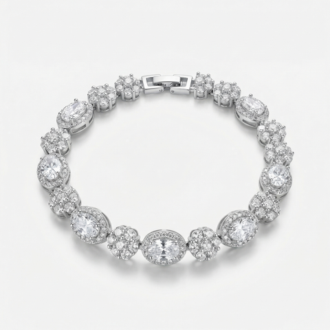Glacier Halo Bracelet