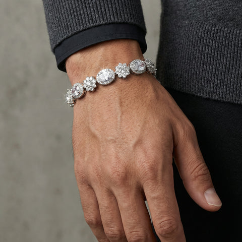 Glacier Halo Bracelet