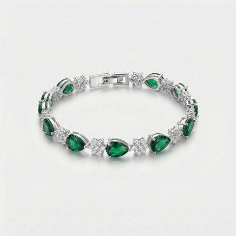 Asteria Crest Tennis Bracelet