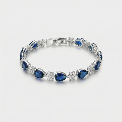 Asteria Crest Tennis Bracelet