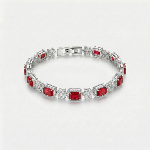 Chroma Block Tennis Bracelet