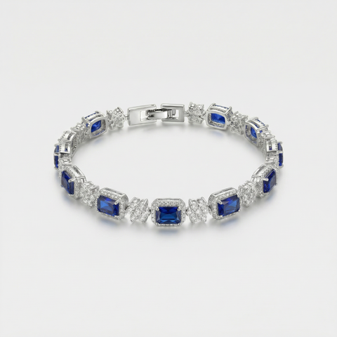 Chroma Block Tennis Bracelet