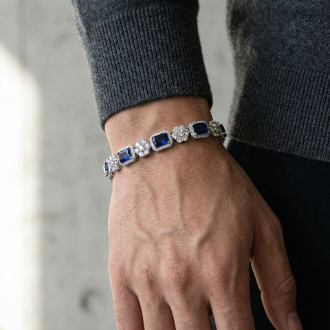 Chroma Block Tennis Bracelet