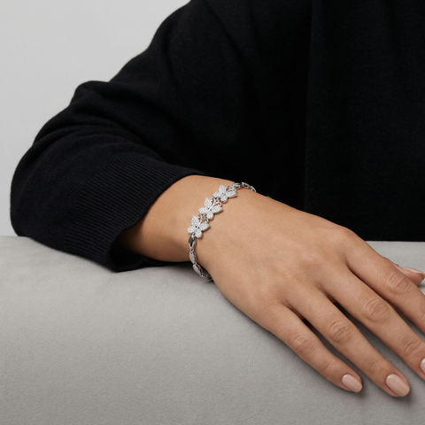 Celestial Flutter Link Bracelet