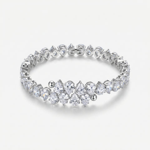 Crosslink Tennis Bracelet