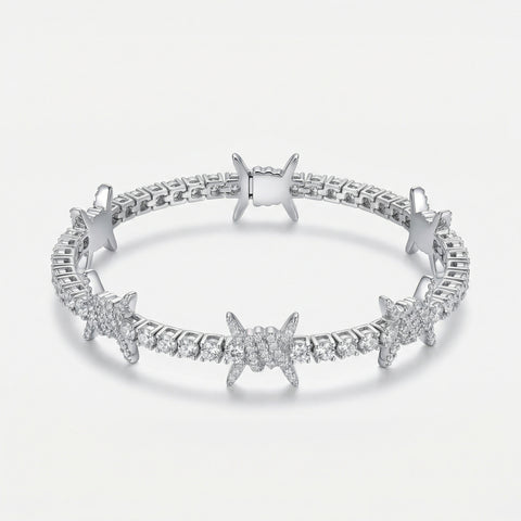 Crownline Tennis Bracelet