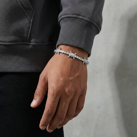 Crownline Tennis Bracelet